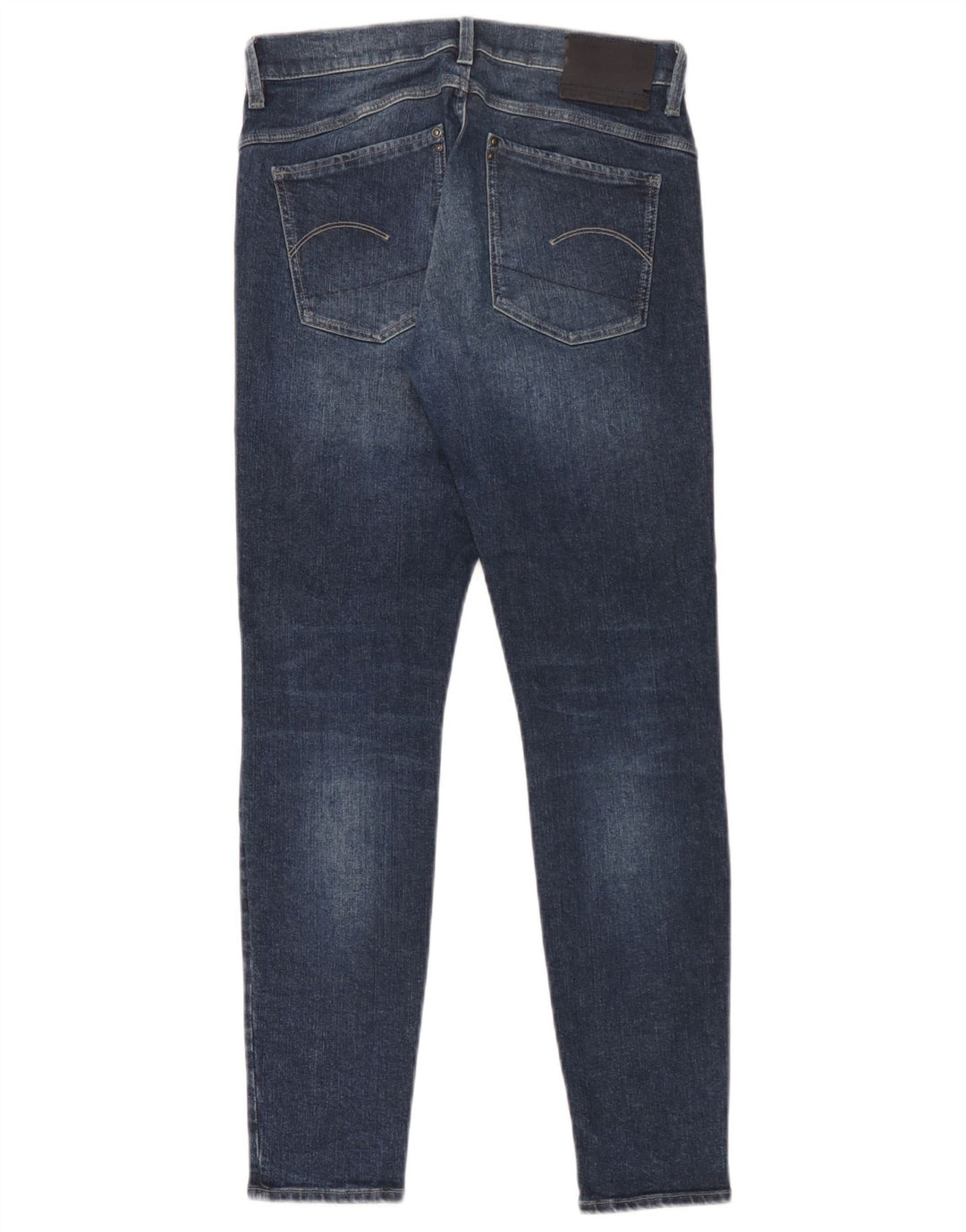 Vaqueros ajustados desgastados para mujer G-Star W28 L30 Algodón azul