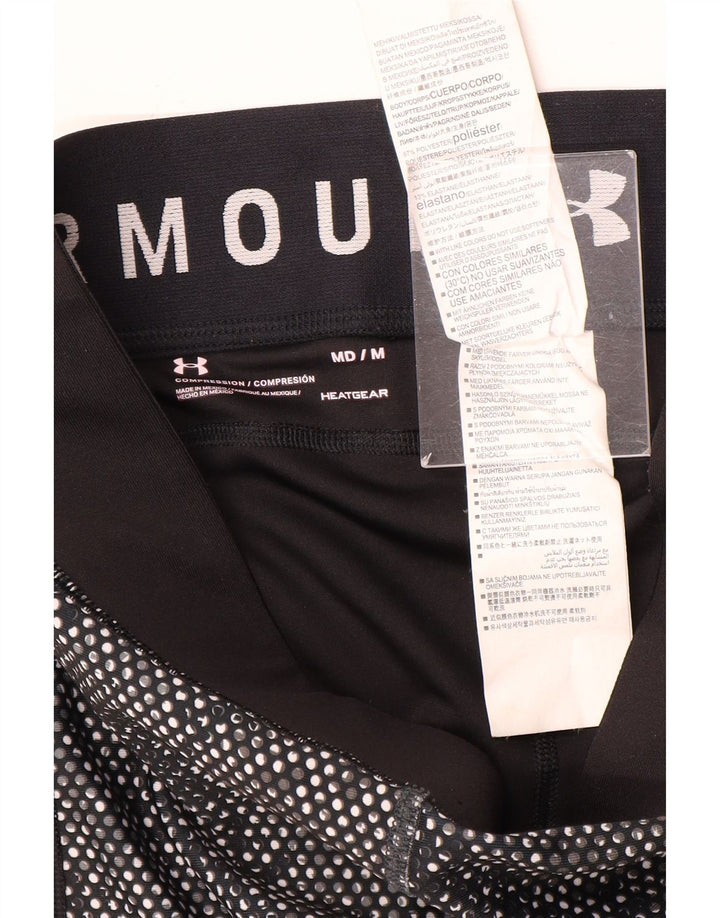 Under Armour Leggings Heat Gear para mujer UK 44 Poliéster negro mediano
