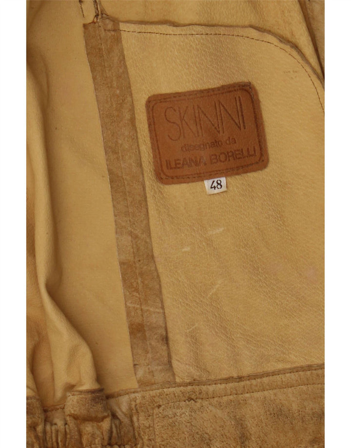 Chaqueta de ante para mujer Skinni IT 48 XL Beige