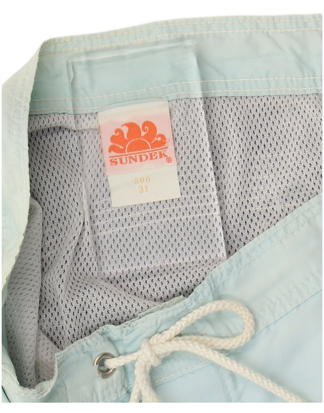 SUNDEK Bañador Hombre Nylon Color Block Azul Medio