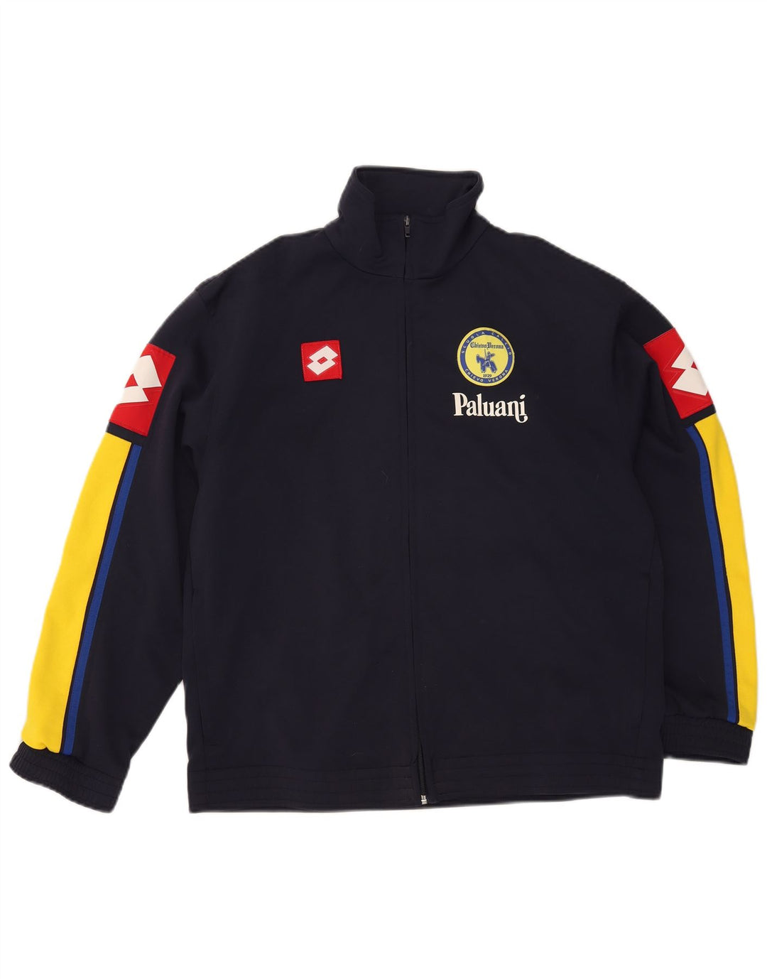 Lotto Chándal Completo Con Gráfico Para Hombre Poliéster Color Block Azul Marino Grande