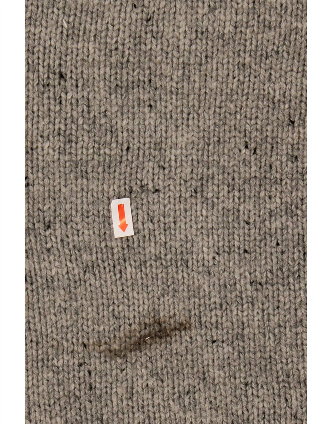 NAUTICA Jersey con cuello y botones para hombre XL Acrílico moteado gris