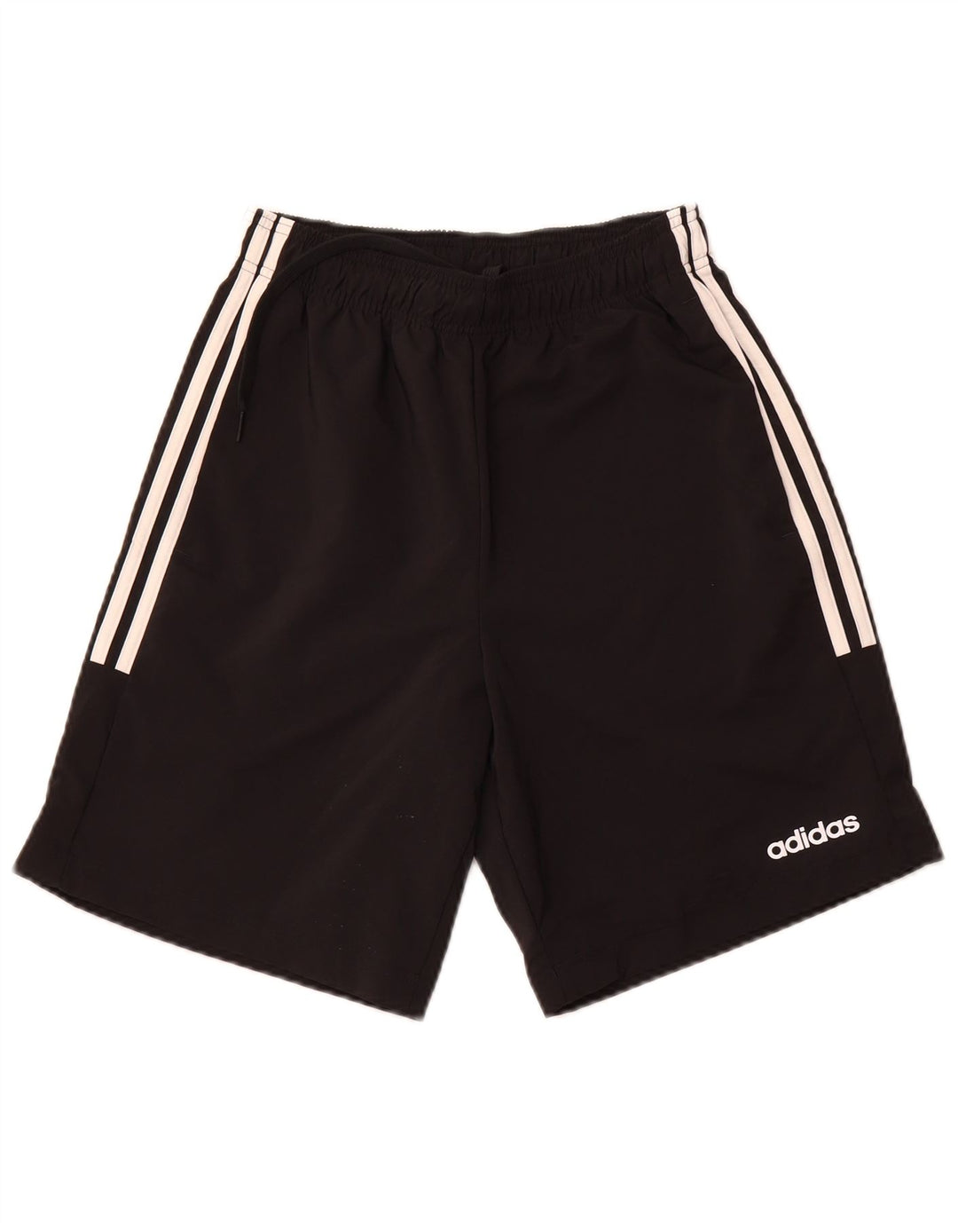 ADIDAS Pantalones cortos deportivos para hombre Pequeño Poliéster negro