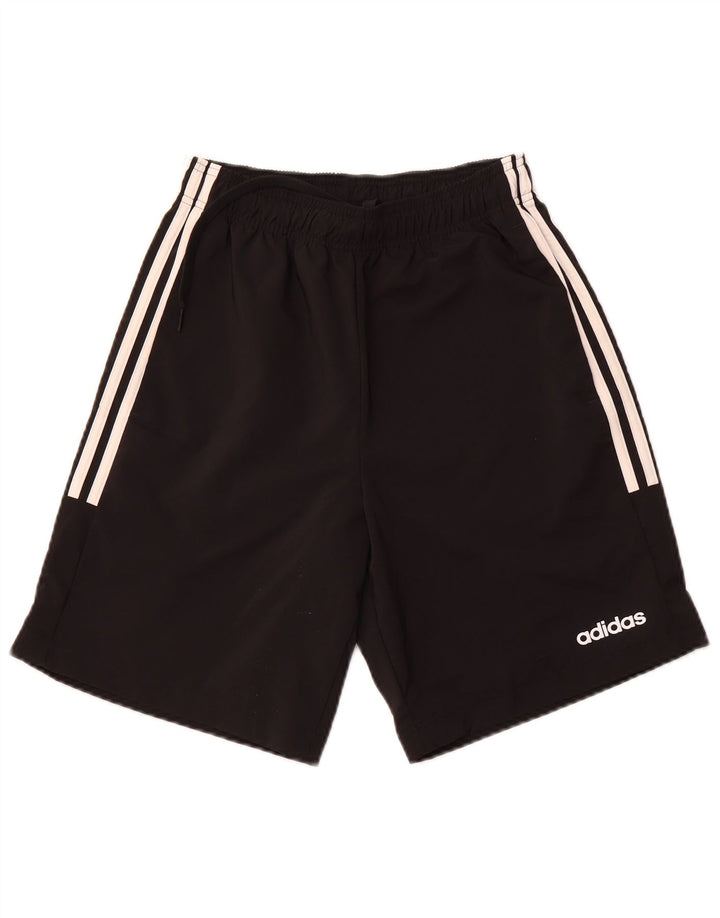 ADIDAS Pantalones cortos deportivos para hombre Pequeño Poliéster negro