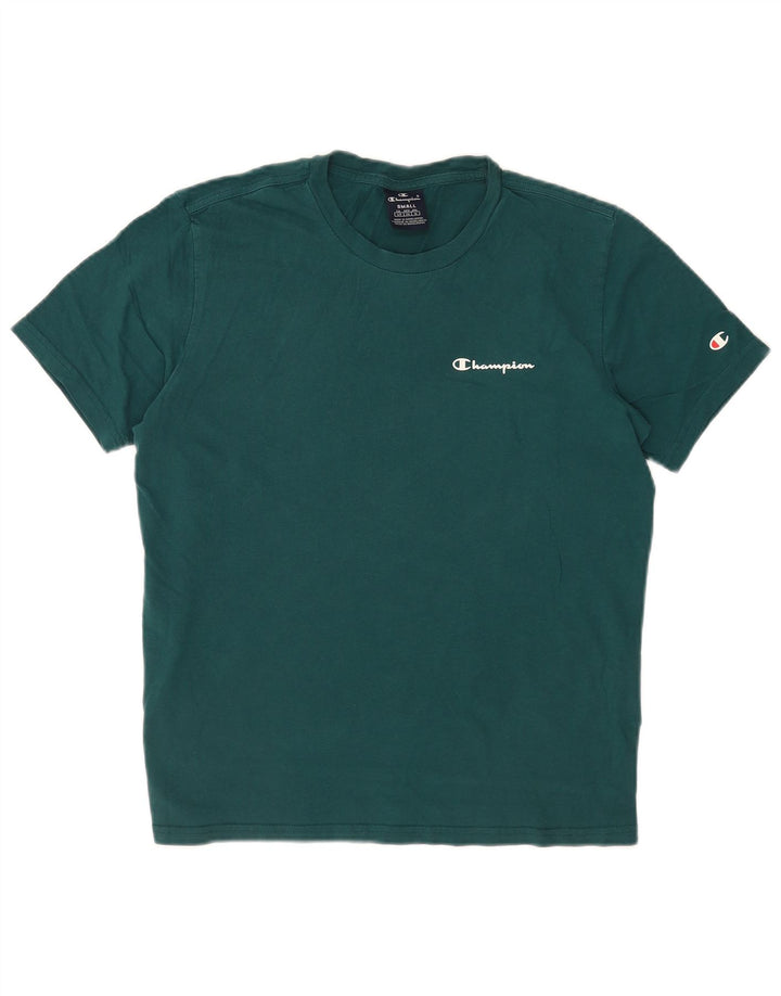 Champion Camiseta Hombre Top Small Verde Algodón