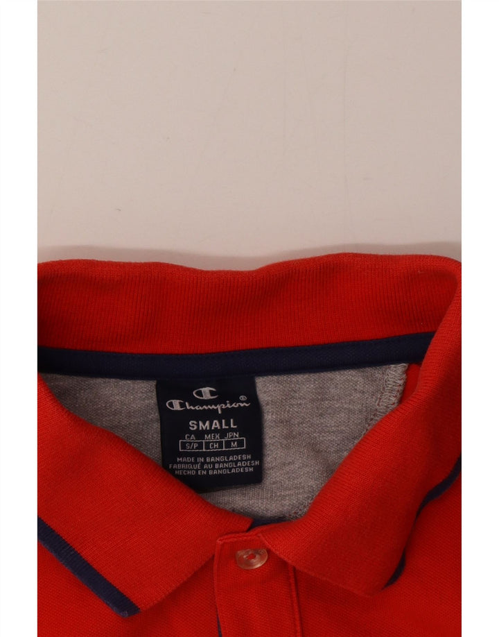 Champion Polo Para Hombre Pequeño Rojo