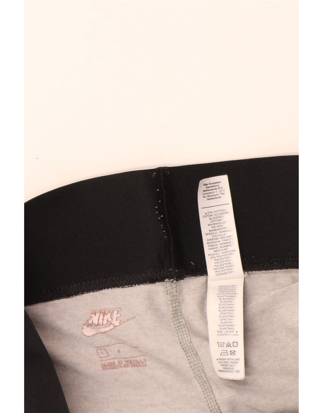 Leggings gráficos para mujer NIKE UK 46 Algodón gris grande
