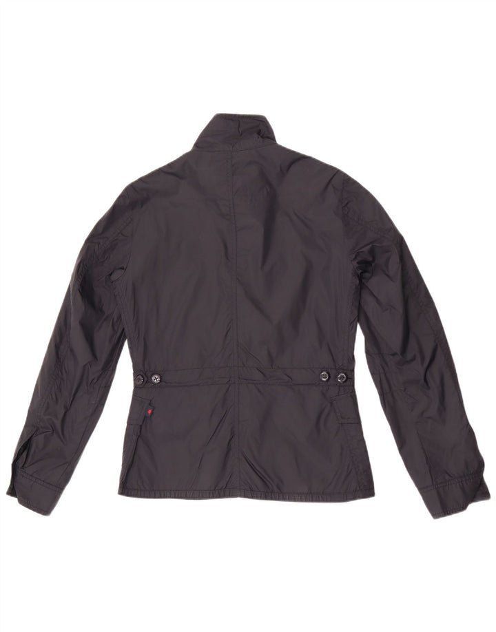 Kappa Chaqueta Militar Mujer UK 6 XS Poliamida Negra
