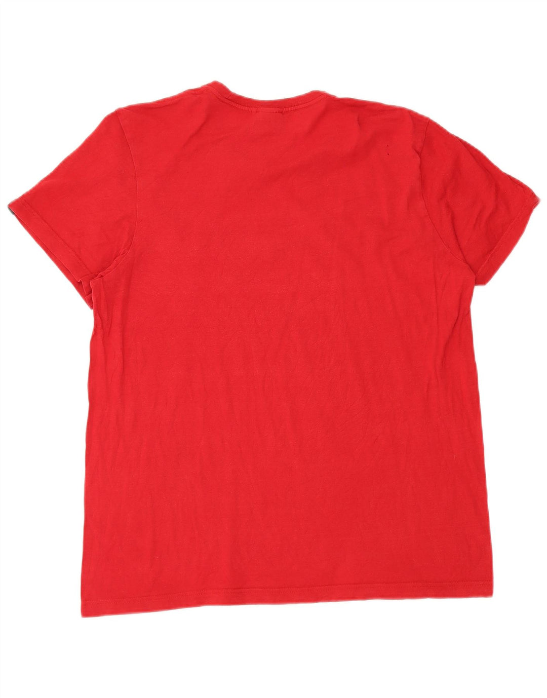 Adidas - Camiseta gráfica para hombre, color rojo medio, algodón