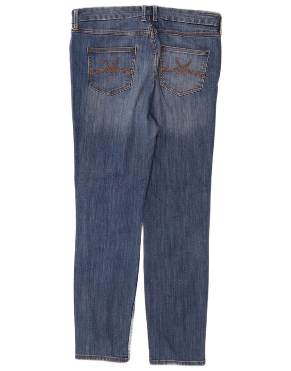 Marks & Spencer Vaqueros pitillo para mujer UK 40 Large W34 L30 Algodón azul