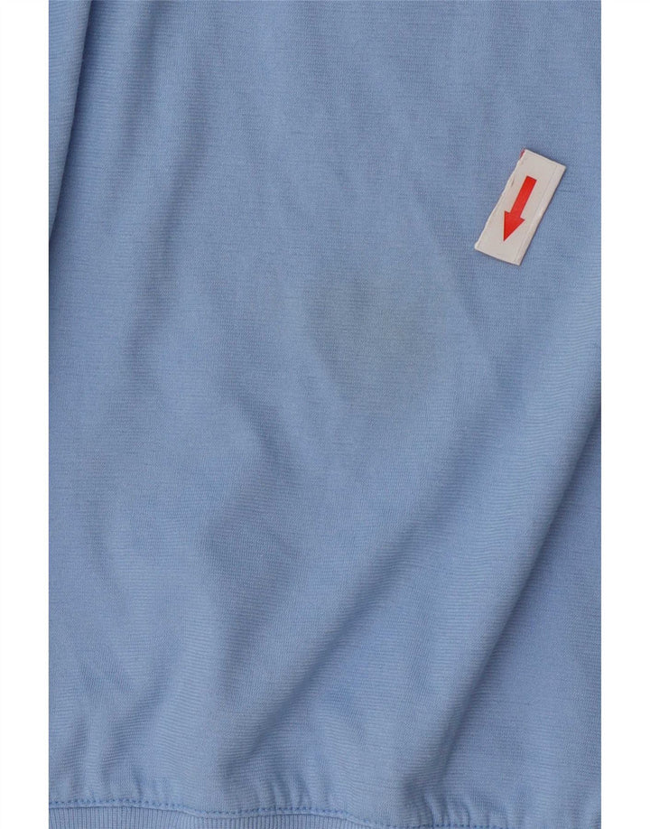 Polo vintage para hombre XL Bloque de color azul