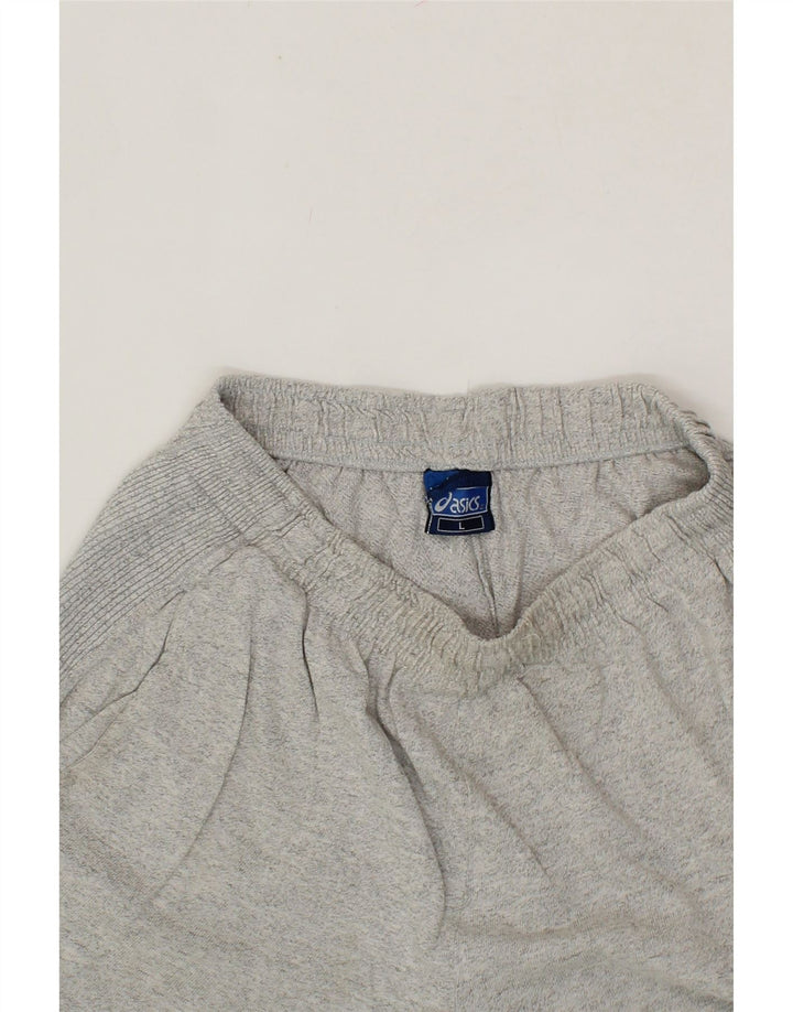 ASICS Womens Sport Shorts UK 14 Large Grey Cotton Vintage Asics and Second-Hand Asics from Messina Hembry 