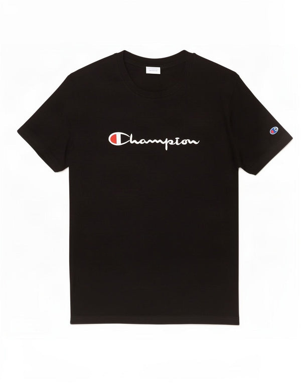 Champion Camiseta gráfica para mujer Top UK 12 Medium Black