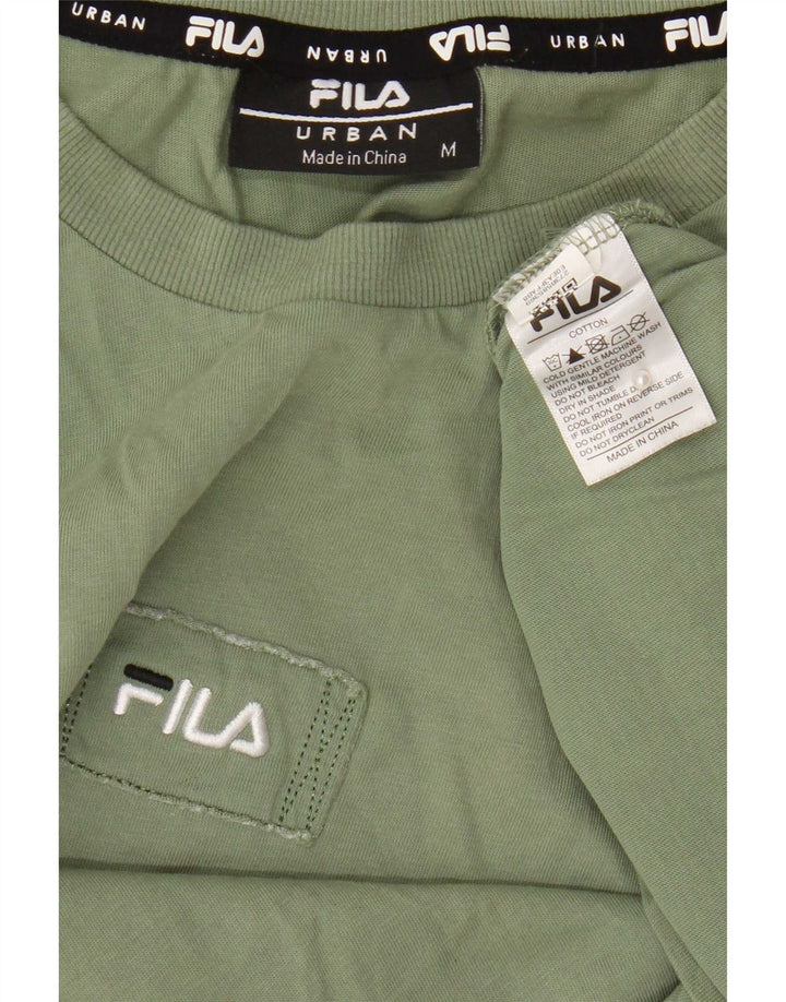 Camiseta Fila Hombre Top Medium Khaki Algodón