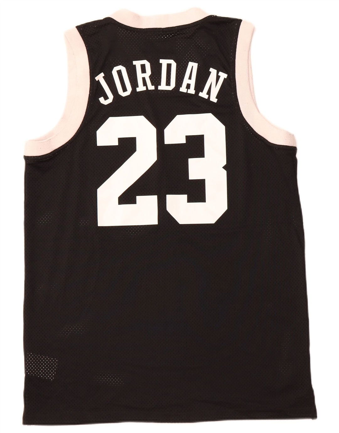 JORDAN Mens Graphic Vest Top Medium Black Colorblock Poliéster Deportes