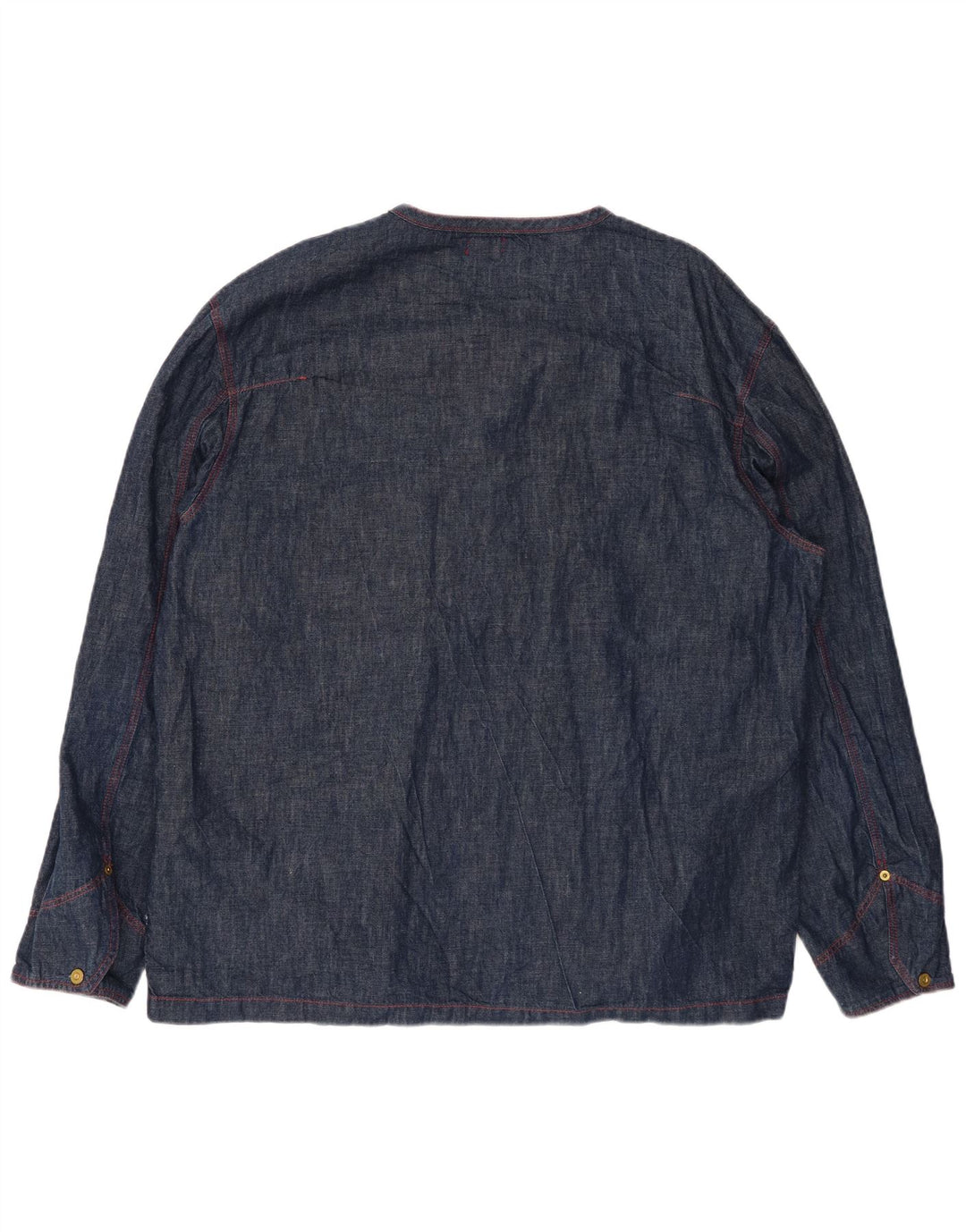 LEVI'S Camisa vaquera tipo pulóver para hombre XL Algodón azul marino