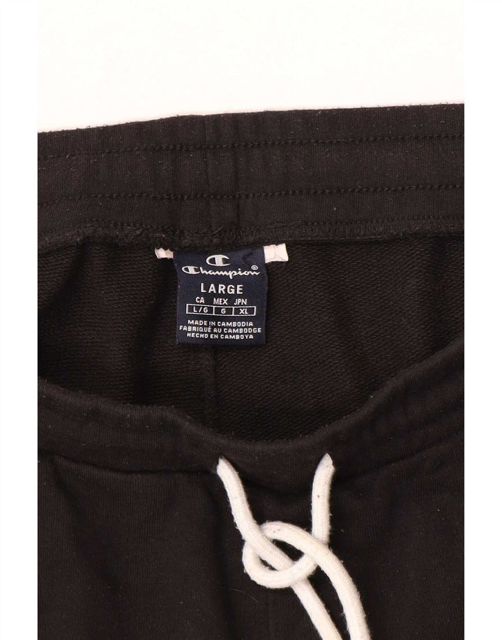 Champion Pantalones De Chándal Para Hombre Joggers Large Black