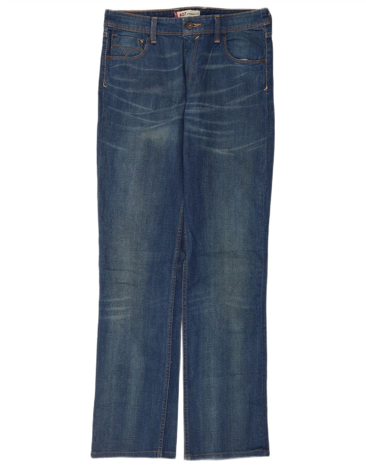 Vaqueros Levi's Mujer 627 Rectos W31 L34 Algodón Azul