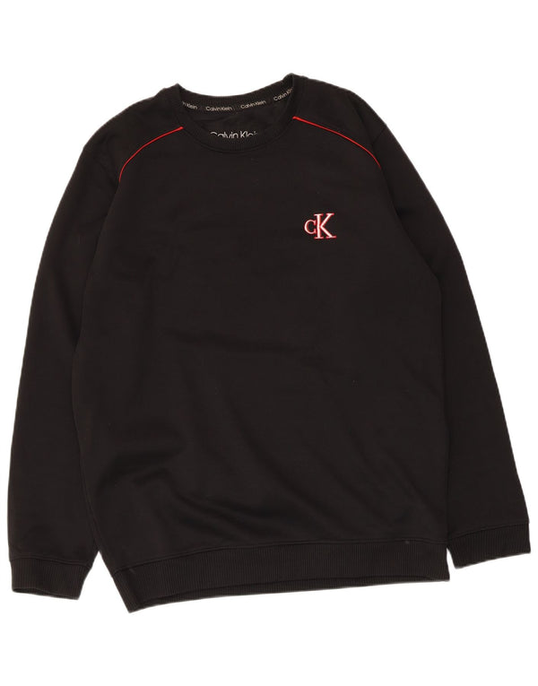 Calvin Klein Mujer Sudadera Jumper XL Negro