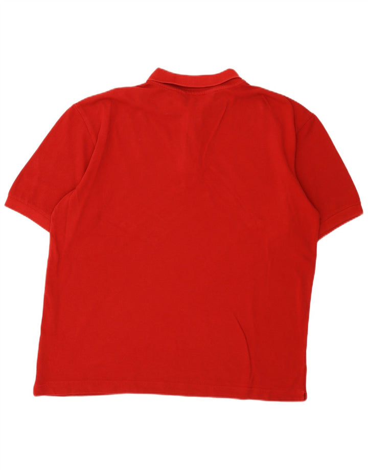 Kappa Polo Hombre XL Algodón Rojo