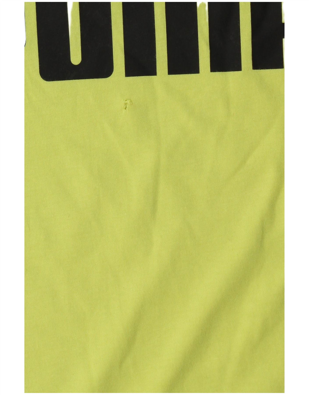PUMA Camiseta sin mangas estampada de algodón verde medio para hombre