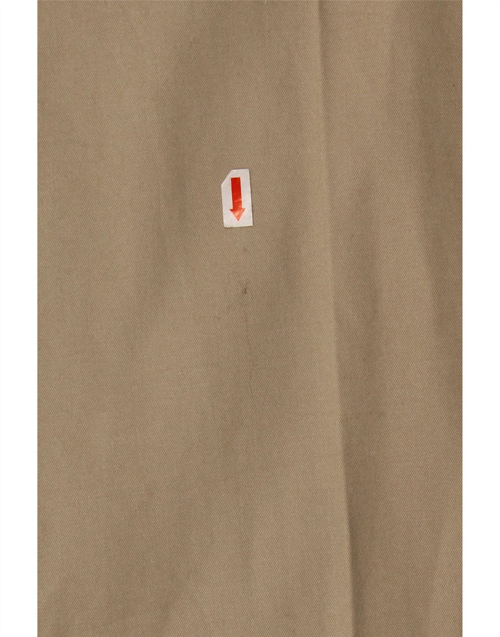 TOMMY HILFIGER Pantalón chino con pinzas para hombre W42 L32 Algodón beige