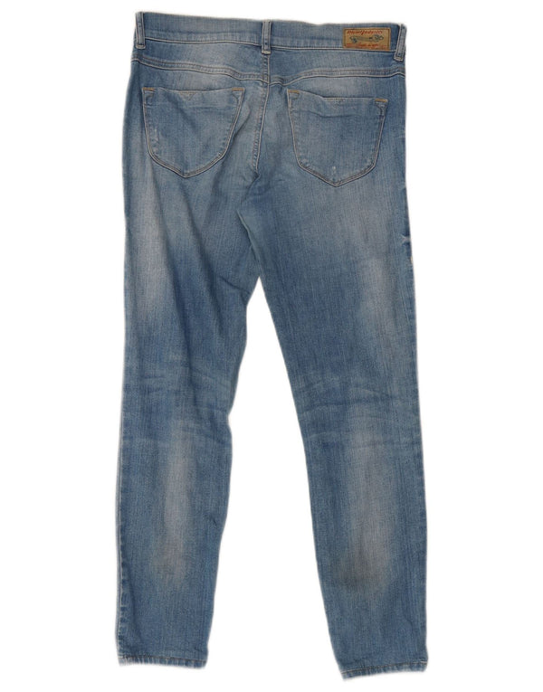 Diesel Mujer Livier-Ankle Jeans Jegging Super Slim De Cintura Baja W28 L27 Azul