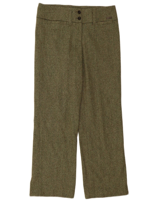 Conte of Florence Pantalón recto para mujer IT 44 Medium W34 L31 Caqui