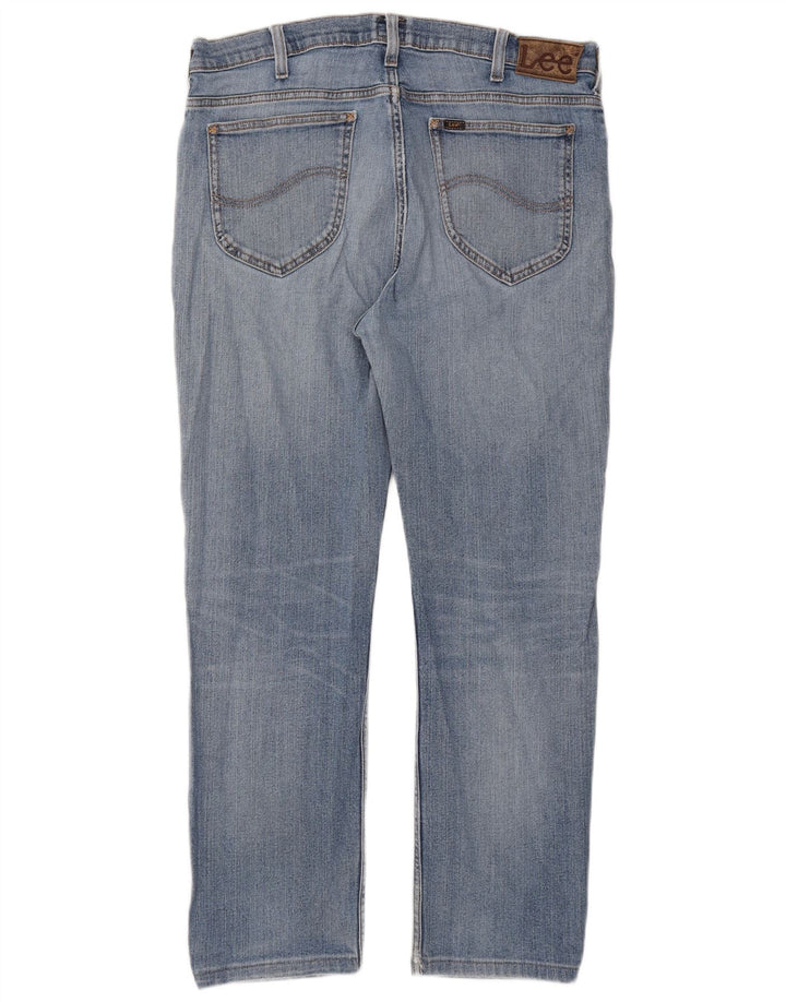 Vaqueros Lee Rider Slim para hombre W36 L27 Algodón azul