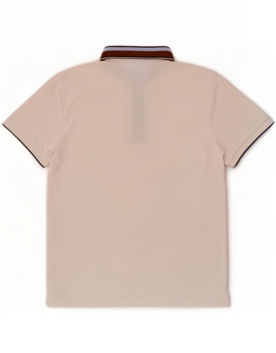 Zara Polo Hombre Blanco Mediano