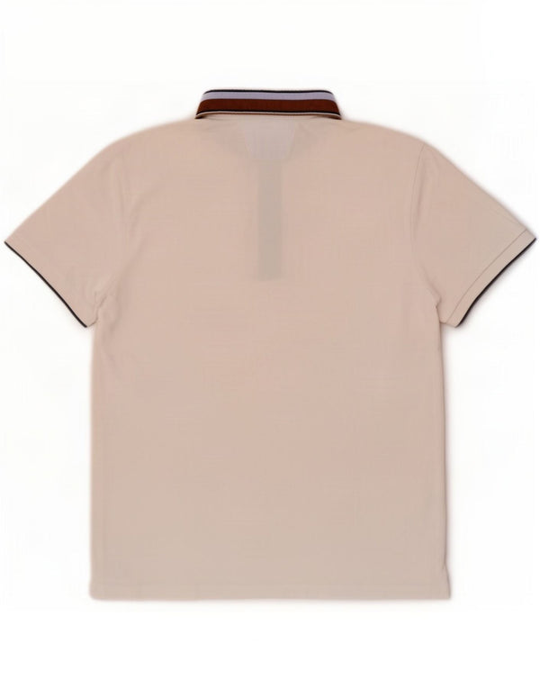 Zara Polo Hombre Blanco Mediano