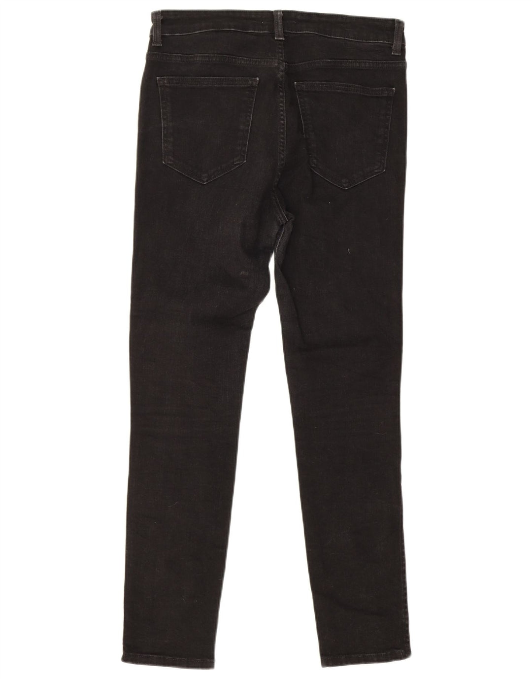 Zara Jeans Slim Mujer EU 40 Medium W30 L28 Algodón Negro