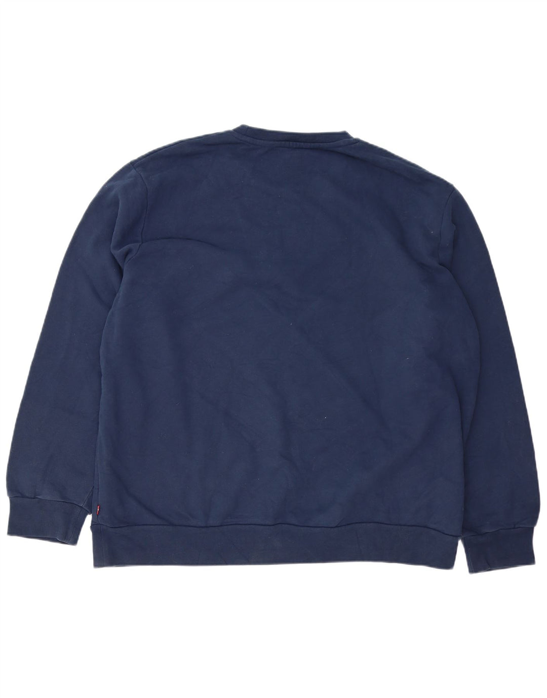 LEVI'S Sudadera de ajuste estándar para hombre XL Azul marino Algodón