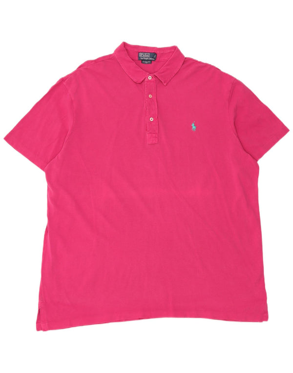 Polo Ralph Lauren Polo para hombre 2XL Algodón rosa