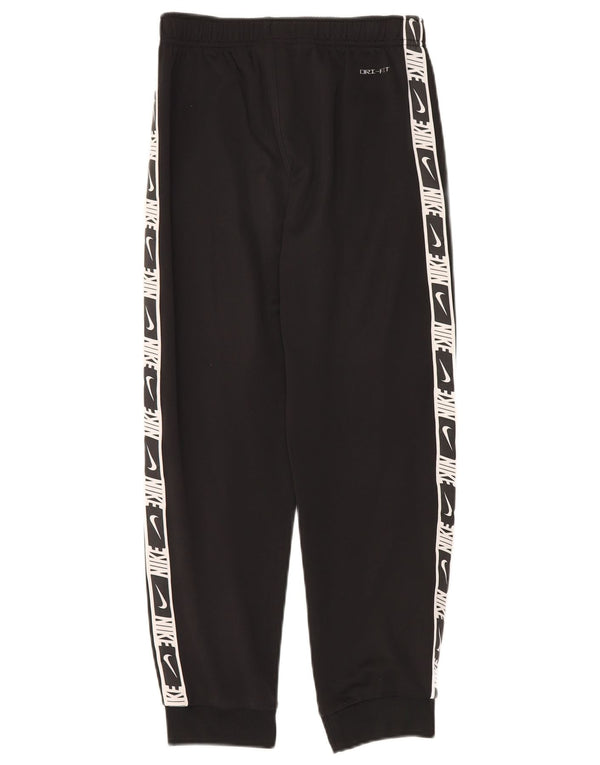 Nike Boys Dri Fit Chándal Pantalones Joggers 12-13 años Grande Negro