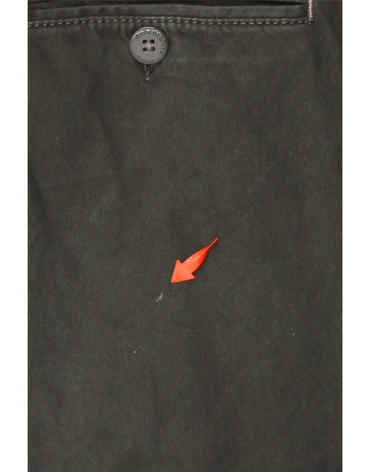 MURPHY & NYE Pantalón chino recto para hombre W38 L30 Algodón verde