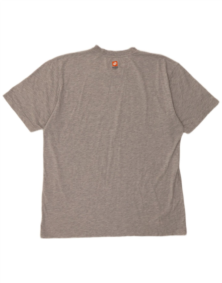 LOTTO Camiseta Gráfica Hombre Top XL Gris