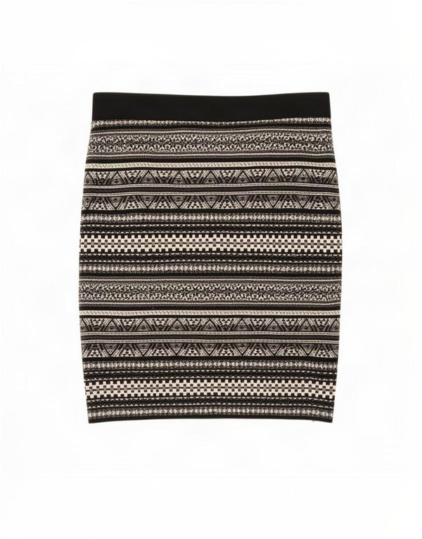 Marks & Spencer Falda lápiz autógrafo para mujer UK 46 Large W38 Negro