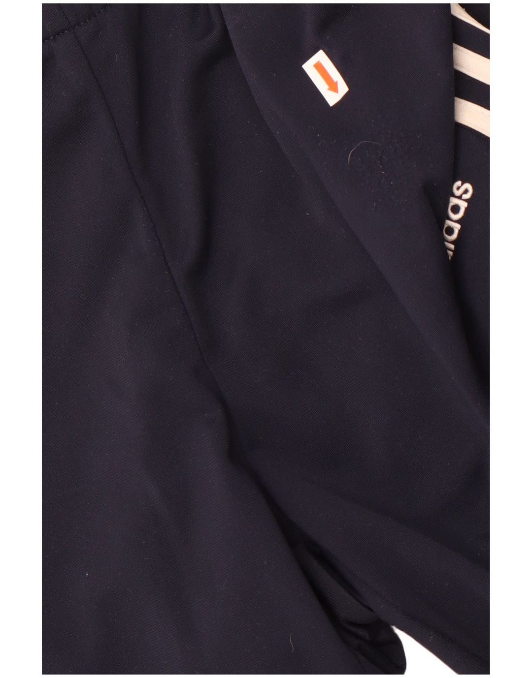 Adidas Pantalones de chándal para mujer UK 8/10 Small Azul marino Poliéster