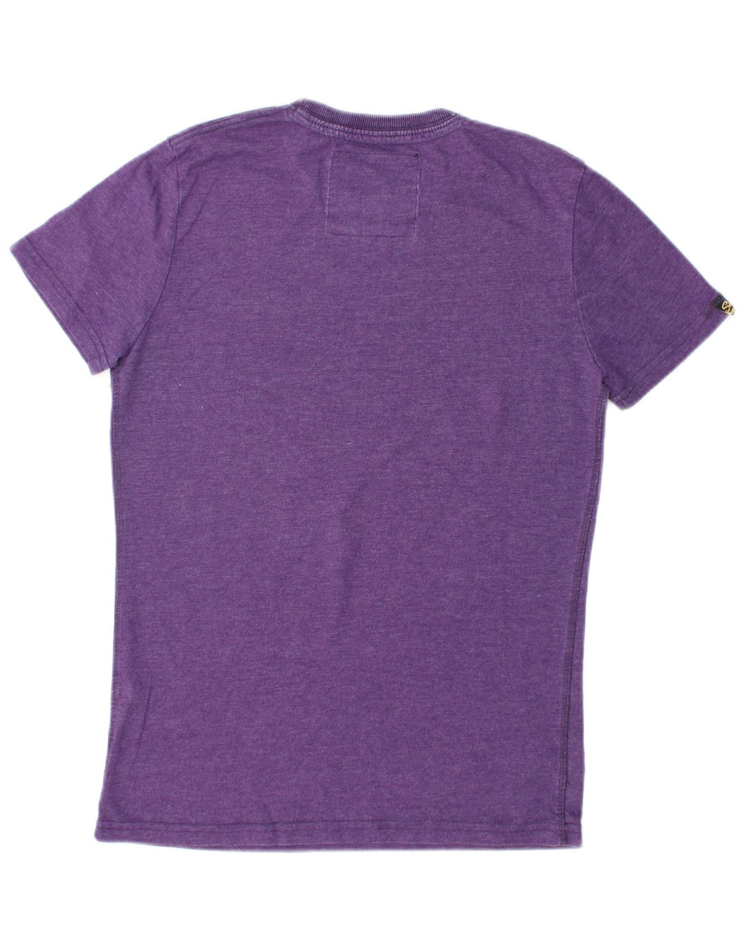 SUPERDRY Camiseta gráfica para mujer Top UK 42 Algodón morado mediano