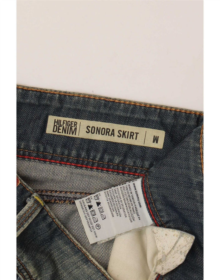 Falda Tommy Hilfiger Mujer Sonora Denim Mediana W34 Algodón Azul