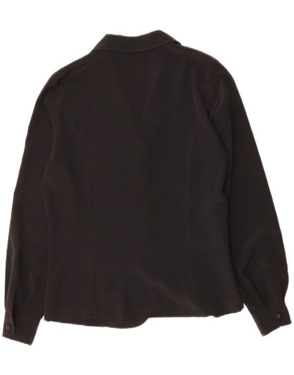 RENATO BALESTRA Blusa Camisa Mujer IT 44 Mediano Negro Poliéster