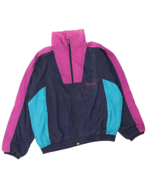 Rucanor Chaqueta superior de chándal con gráfico para hombre UK 40/42 Medium Multicolor