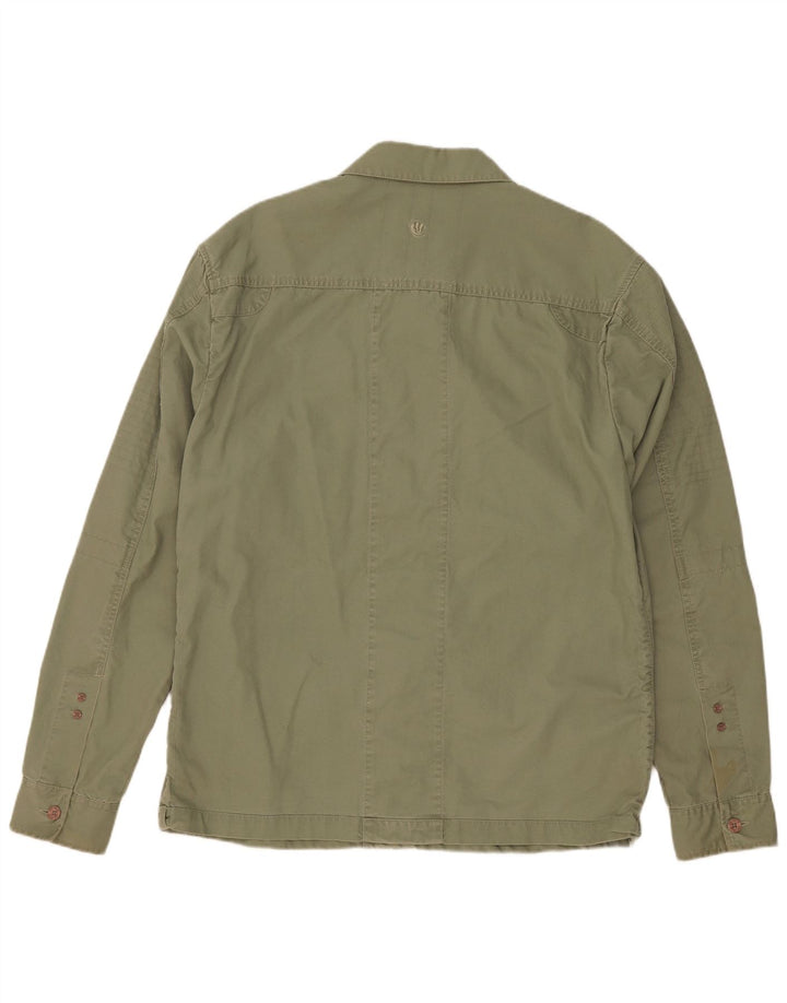 Chaqueta utilitaria para hombre Fat Face UK 38 Algodón caqui mediano