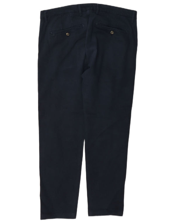 Liu Jo Pantalón Chino Slim Fit para Hombre IT 48 Medium W32 L28 Azul Marino Algodón