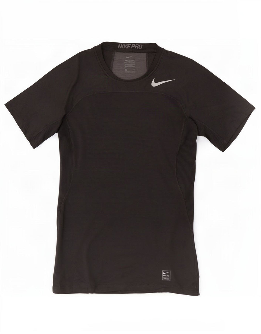 Nike Dri Fit Graphic Vest Top Pequeño Poliéster Geométrico Negro para Hombre