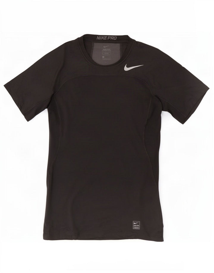 Nike Dri Fit Graphic Vest Top Pequeño Poliéster Geométrico Negro para Hombre