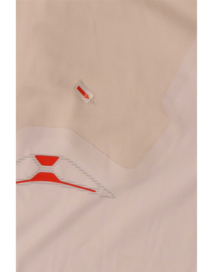 Adidas Hombre Climacool Polo Polo Blanco Medio Colorblock Poliéster