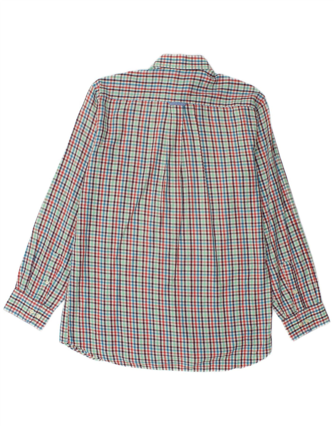 BARBOUR Camisa De Hombre Mediana Algodón Vichy Multicolor