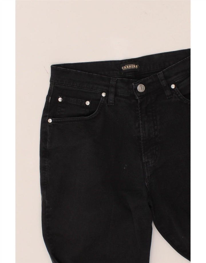 CARRERA Womens Slim Jeans W29 L34 Black Cotton Vintage Carrera and Second-Hand Carrera from Messina Hembry 